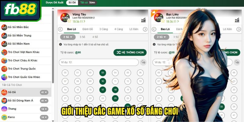 Giới thiệu các game xổ số đáng chơi